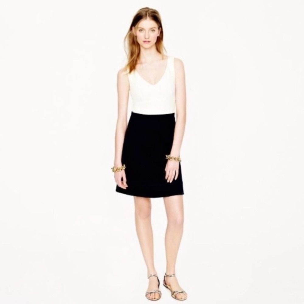 J. Crew Colorblock Ponte Dress